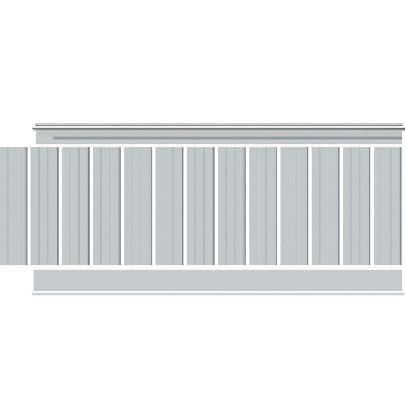 Ekena Millwork Deluxe Shiplap Wainscoting Kit & Reviews Wayfair